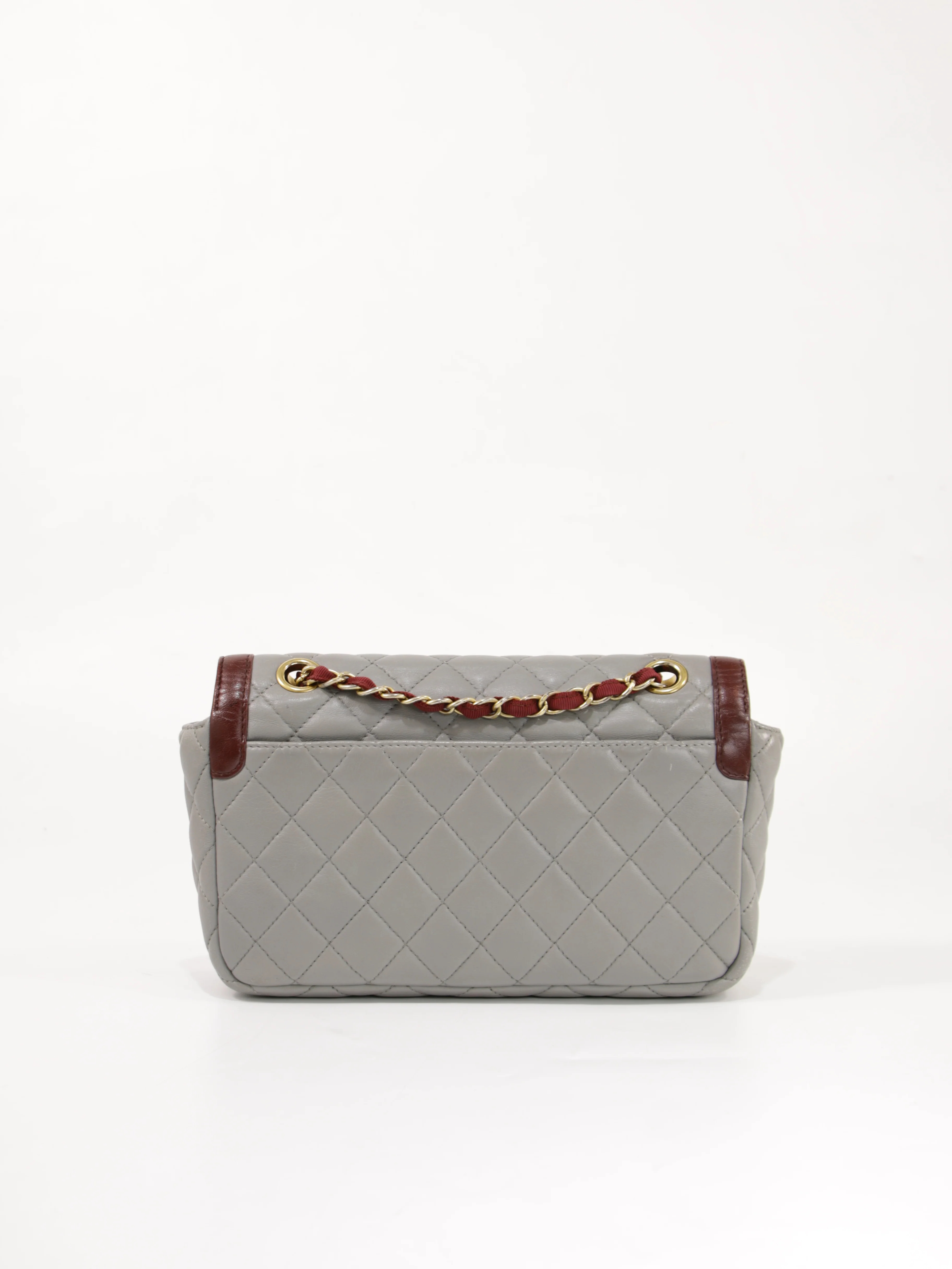 Two Tone Flap Bag - Image 4