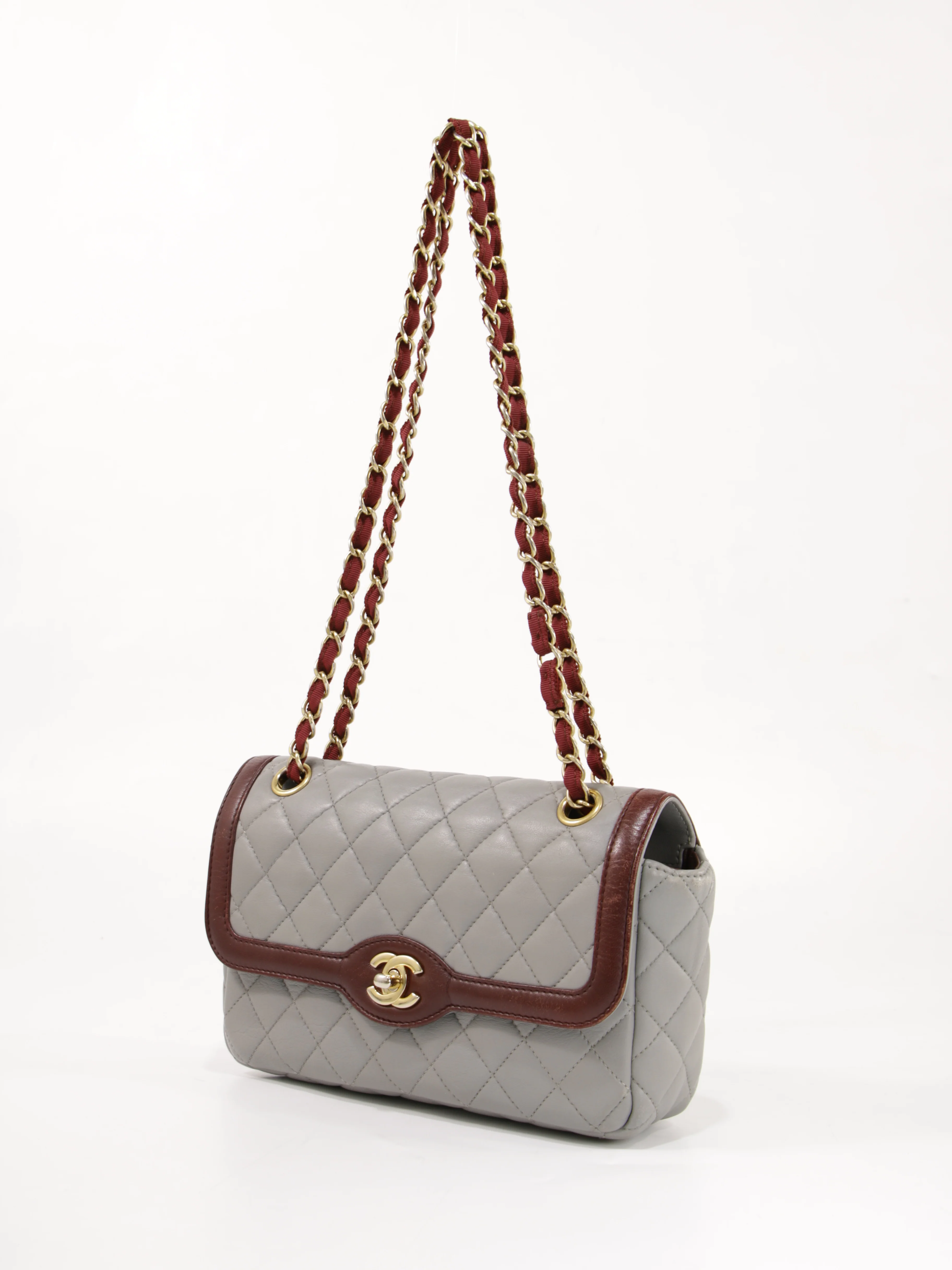 Two Tone Flap Bag - Image 7